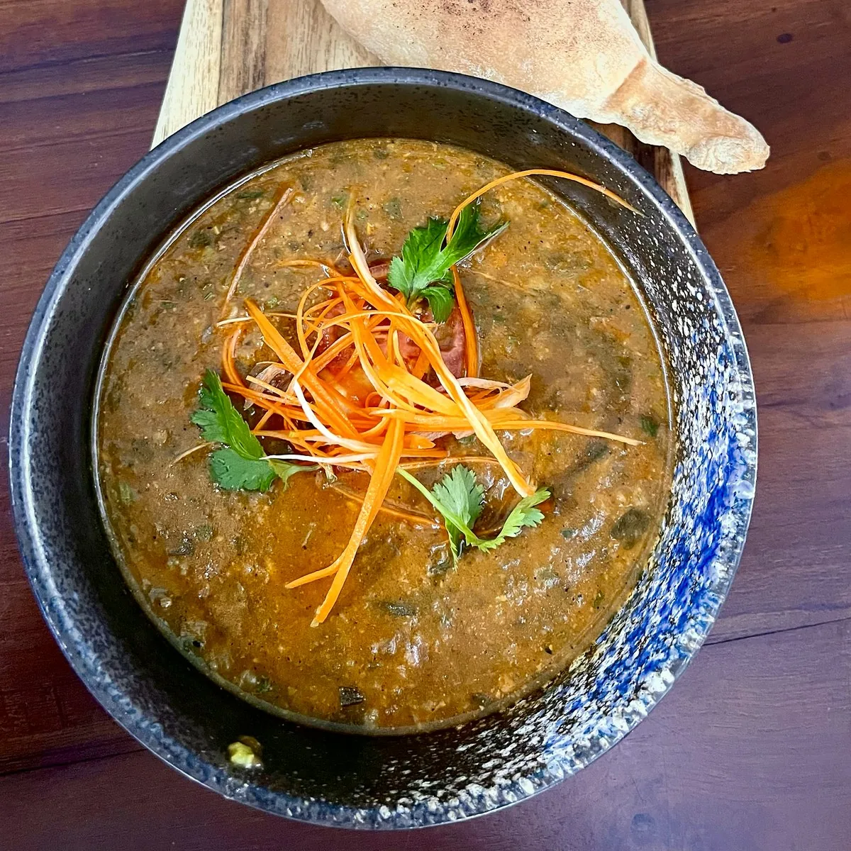 Kharcho at Tarragon Georgian restaurant, Uluwatu Bali