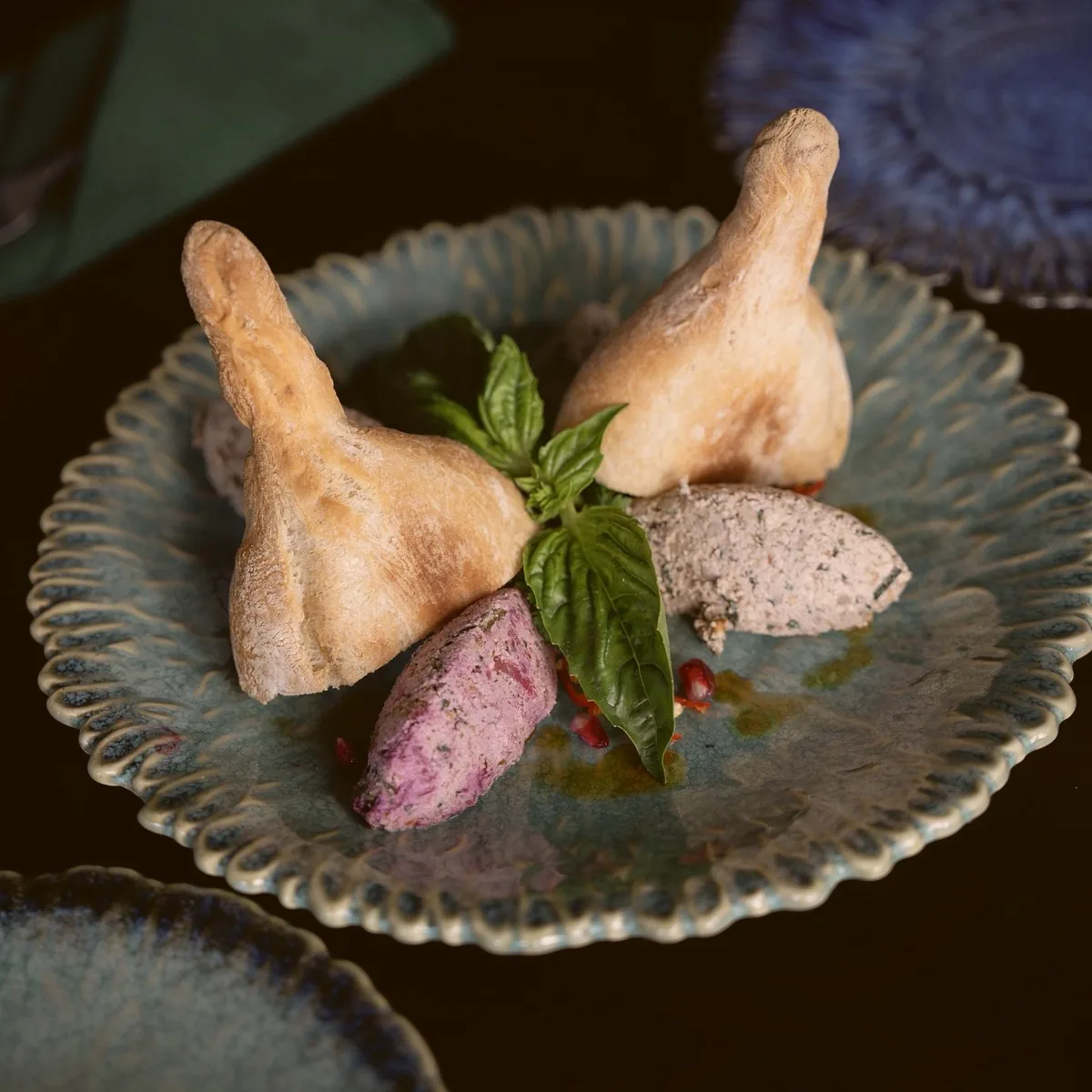 Pkhali at Tarragon Georgian restaurant, Uluwatu Bali