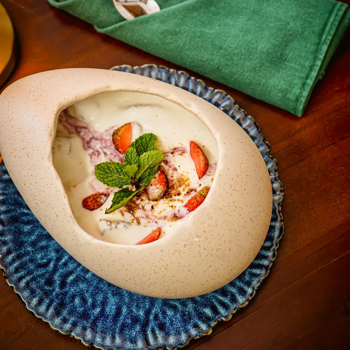 Zgapari at Tarragon Georgian restaurant, Uluwatu Bali